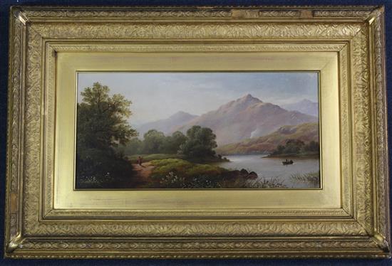 Daniel H. Winder (1880-1920) Near Harleigh, Cheshire and Derwent Water, 8 x 16in.